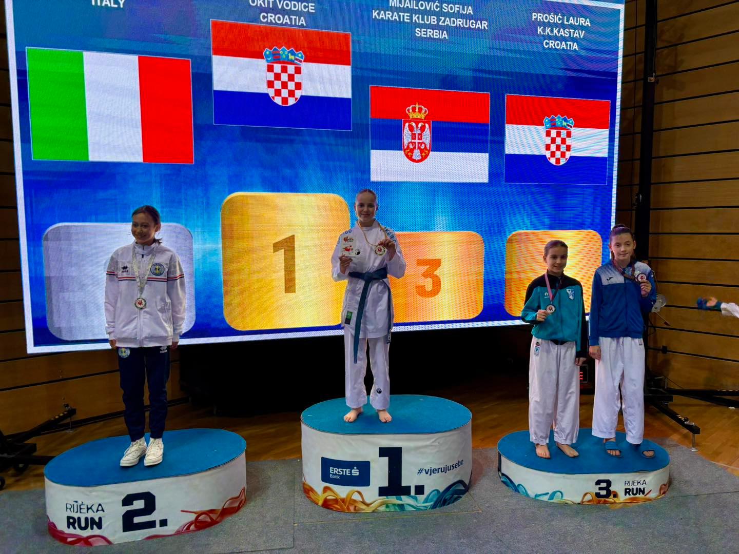 Lili Klarin i Elin Ianachi Ćopić zlatne, a Gabrijela Grubelić srebrna na turniru Grand Prix Croatia